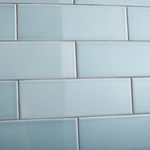 Johnson Savoy SAVO8A Brick Leaf Gloss Ceramic Wall Tile (300x100mm)