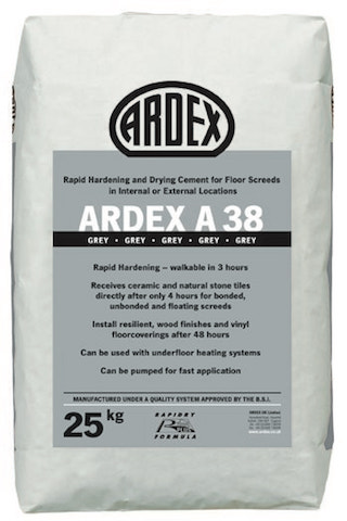 ARDEX A38 Rapid Hardening / Setting Cement 25kg 36145