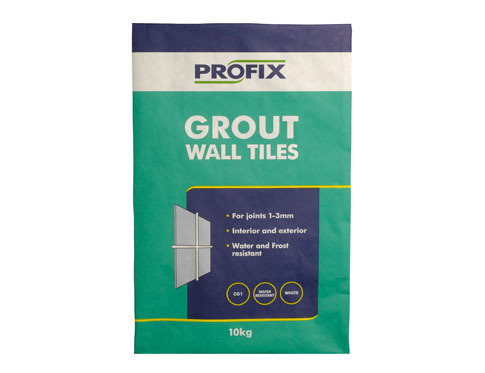 BAL Profix Wall Tile Grout White  10kg