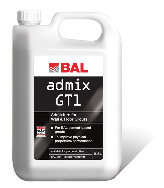 Bal GT1 Grout Admixture for Wall and Floor Adhesives 2.5ltr