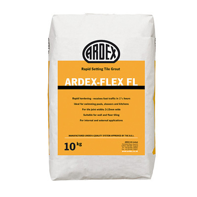 Ardex-Flex FL Rapid Set Flex Cement Grout Classic Vanilla  10kg
