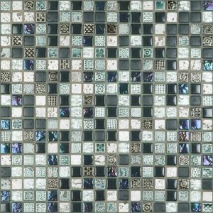 No tags	CE Decor Series Grey Marble Glass Mosaic tiles