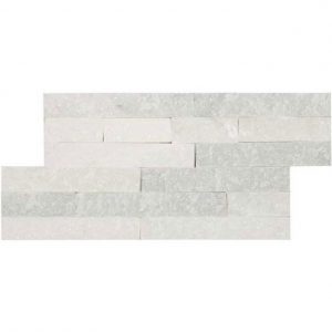 HB Slate Series White Slate/Quartz Brick Piece