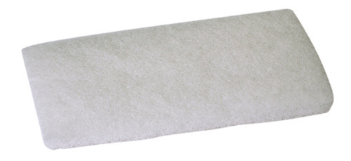 Genesis  120x240mm Cleaning Pad White (Fine)