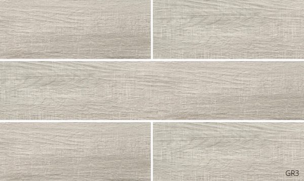 Grove Series Wood Effect Grey Porcelain Floor Tiles