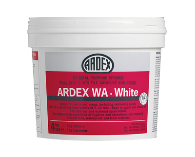 Ardex WA Epoxide Adhesive & Grout White- 4kg