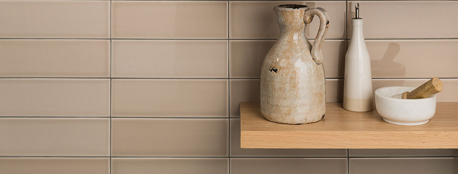 Johnson Savoy SAVO3A Brick Grain Gloss Ceramic Wall Tile (300x100mm)