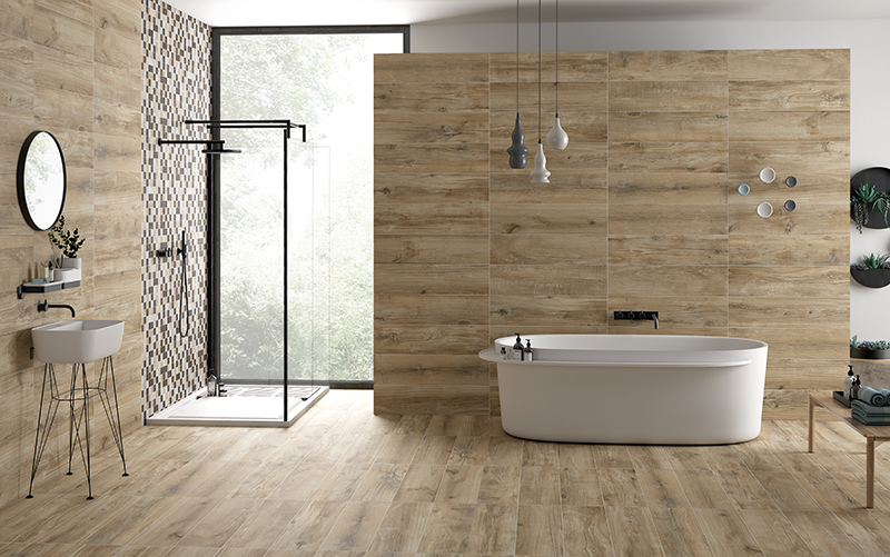 north wind natural wood effect tiles