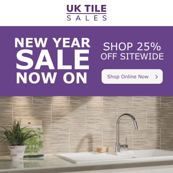 new year tile sale
