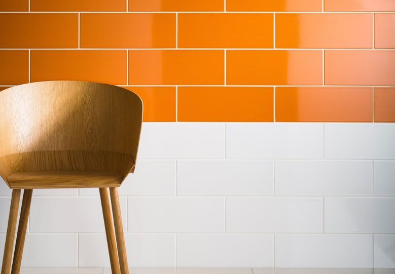 Johnson Vivid Orange Wall Tiles
